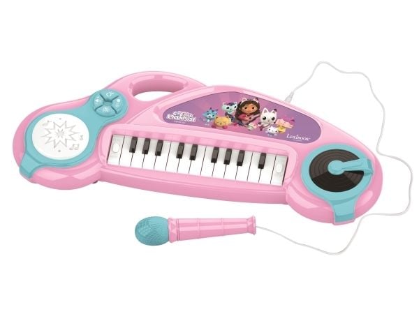 Gabby's Dollhouse Fun Electronic Keyboard with Light