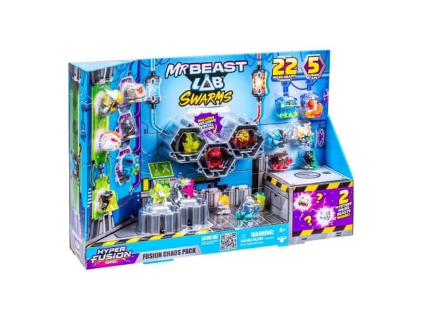 MrBeast Lab, Swarms Fusion Chaos pk m. figurer og podier