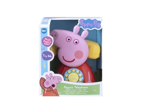Świnka Peppa PEPPA PIG telefon gra i dzwoni 1684687 68714 /6