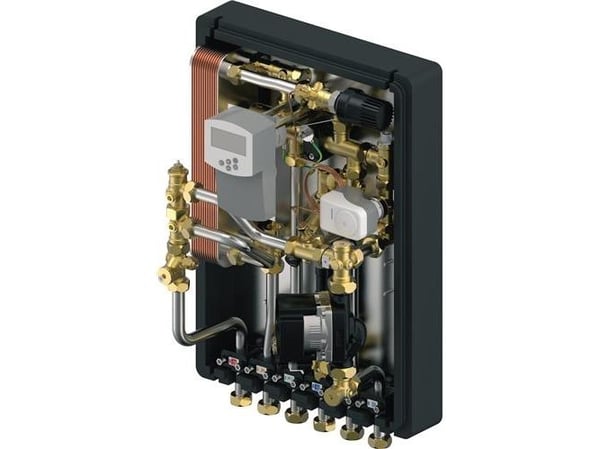 Uponor Combi Port UFH X-157 - Fjernvarme unit, INS, 19 L/MIN
