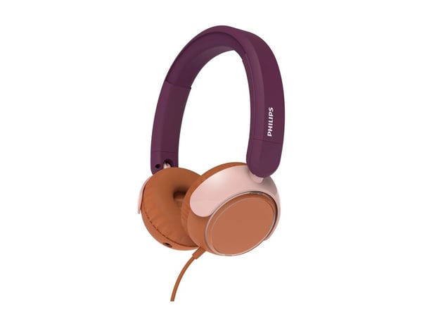 Philips TAK2000MP - 2000 Series - hodetelefoner med mikrofon - on-ear - kablet - 3,5 mm jakk - magentapurpur
