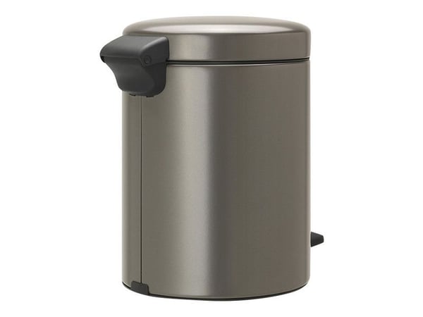 Brabantia newIcon - Søppelbøtte - flipp-lokk - 5 L - fotpedal - platina