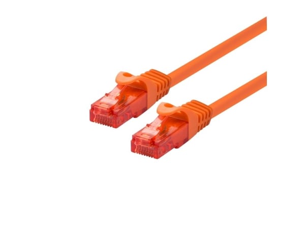 LOGON TCU66U200O, 20 m, Cat6, U/UTP (UTP), RJ-45, RJ-45, Oransje