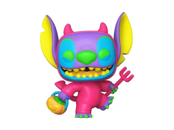 Funko POP vinyl Exclusive Stitch as Devil m/CH