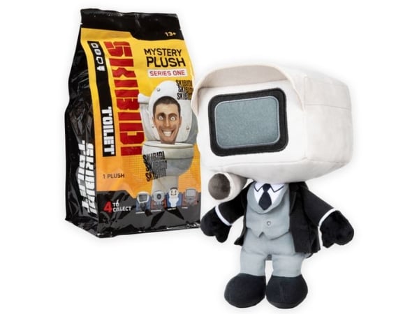SKIBIDI TOILET 28 CM MYSTERY PLUSH ASS