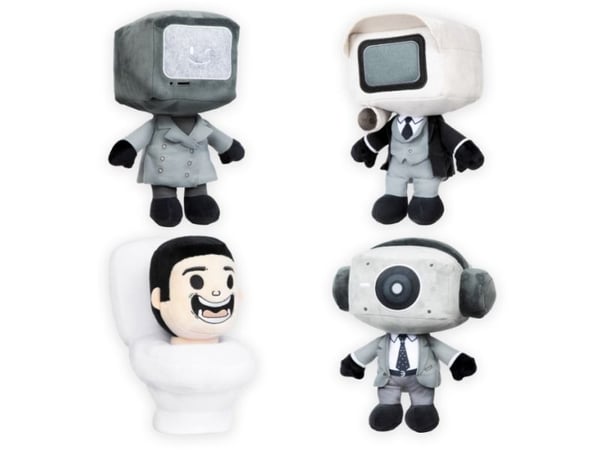 SKIBIDI TOILET 28 CM MYSTERY PLUSH ASS