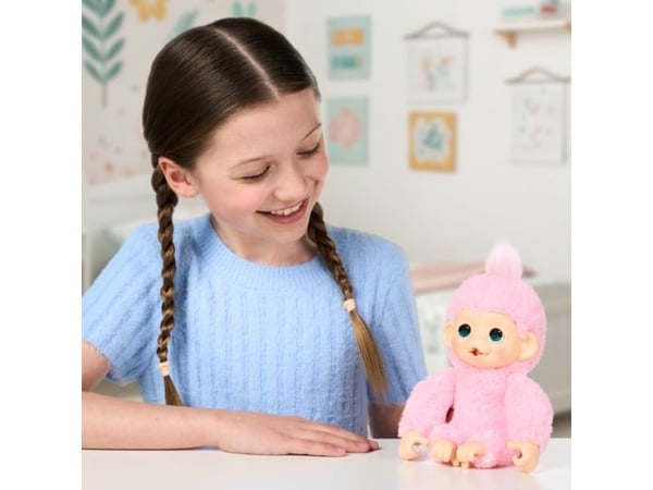 LITTLE LIVE PETS MY BABY MINI MONKEY PINK LEMONZ