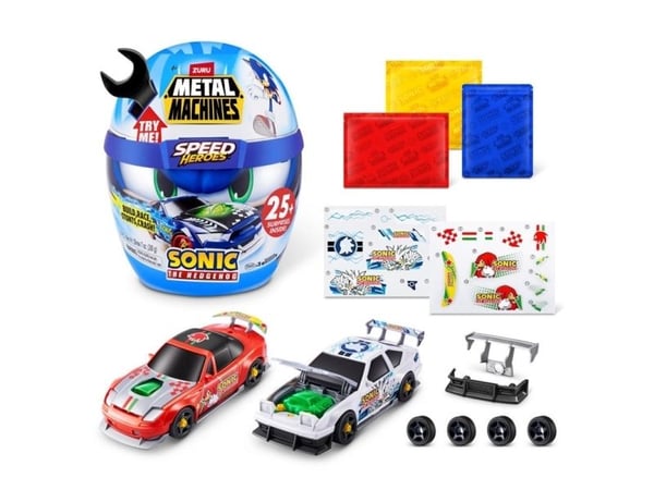 Metalmash transportleketøysett Zuru Metal Machines Sonic 67128