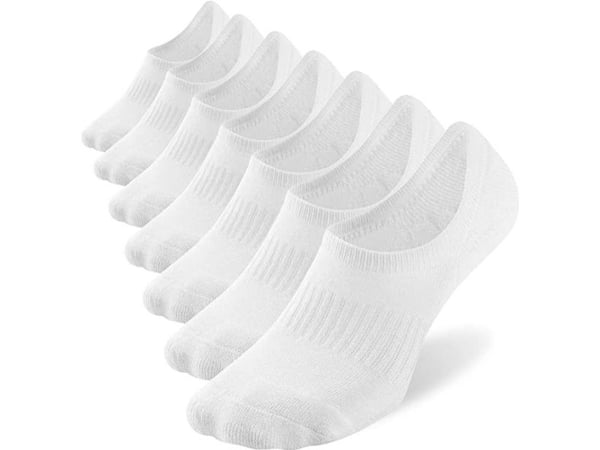 Endurance herrstrumpor vita korta 43-46, 10-pack