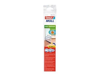 tesa FOR TEXTILES 05403-00102-00 dørforsegling tesamoll® transparent (L x B) 1 m x 40 mm 1 stk