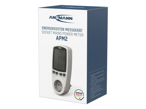 Ansmann 1260-0007 Energiakustannusmittari APM2 (120-0007)
