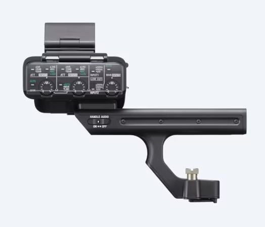 Sony XLR-H1, Håndgrep for digitalkamera, Sony, FX3, FX30, Svart, 113,2 mm, 172 mm