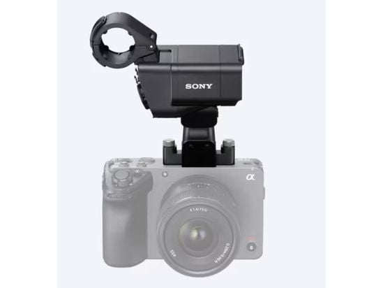 Sony XLR-H1, Håndgrep for digitalkamera, Sony, FX3, FX30, Svart, 113,2 mm, 172 mm