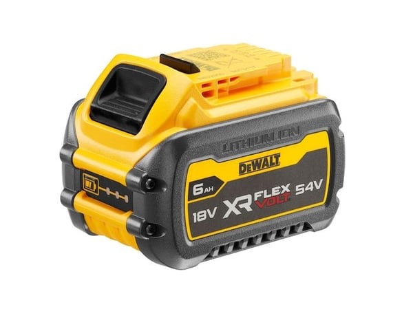 DeWALT DCB546T2-XJ, Akku, 6 ah, 54 V, DeWalt, musta, Keltainen, 6 ah