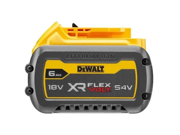 DeWALT DCB546T2-XJ, Akku, 6 ah, 54 V, DeWalt, musta, Keltainen, 6 ah