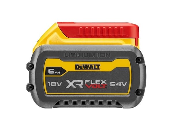 DeWALT DCB546T2-XJ, Akku, 6 ah, 54 V, DeWalt, musta, Keltainen, 6 ah