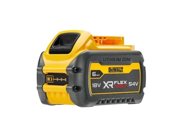 DeWALT DCB546T2-XJ, Akku, 6 ah, 54 V, DeWalt, musta, Keltainen, 6 ah