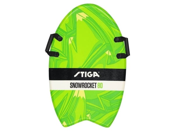 Stiga Snowrocket Graffiti 80, paalikelkka, Vihreä, Kuva, Mikä tahansa sukupuoli, 1 kpl