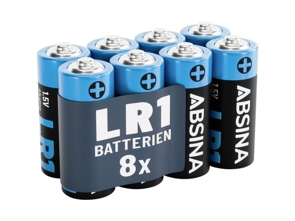 Absina Lady N-batteri N alkali-mangan 1,5 V 800 (8 stk.)