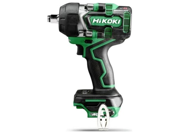 Hikoki WR36DEW2Z, Pneumatisk spärrnyckel, Borstlös, Svart, Grön, IP56, 1/2", 1050 nm