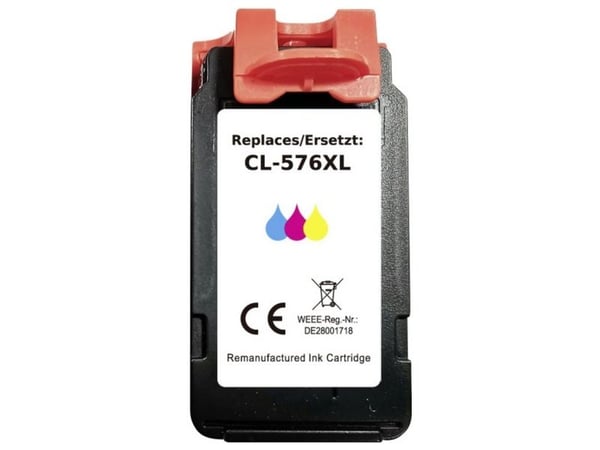 Renkforce skriverpatron erstatter Canon CL-576XL kompatibel Color RF-CCL576XLCMY (RF-6728538)