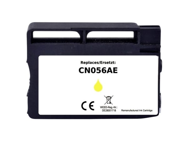Renkforce skriverpatron som erstatter HP 933XL CN056E kompatibel gul RF-H933XLY (RF-6733180)