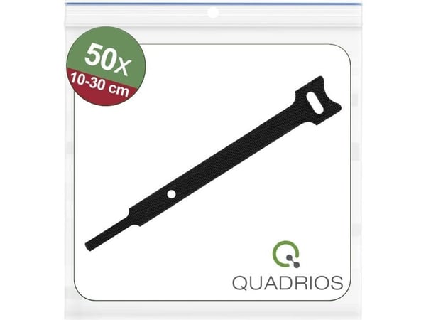 Quadrios 25CA567 kardborre kabelbindare för buntning L x B 100, 150, 200 (25CA567)