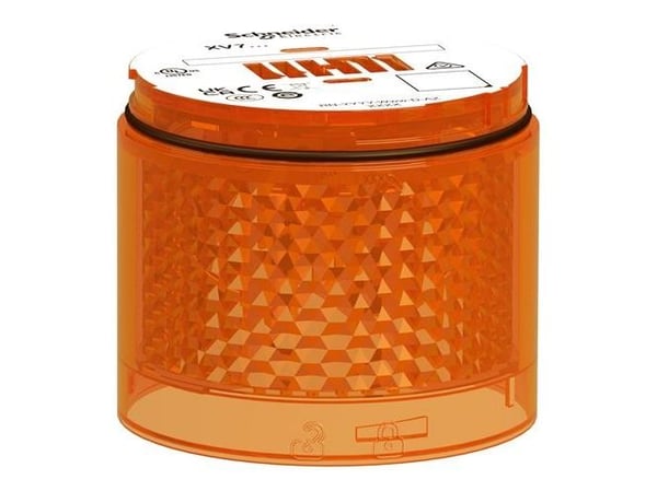 Valaisinyksikkö XVB7, jossa on kiinteä LED oranssissa värissä