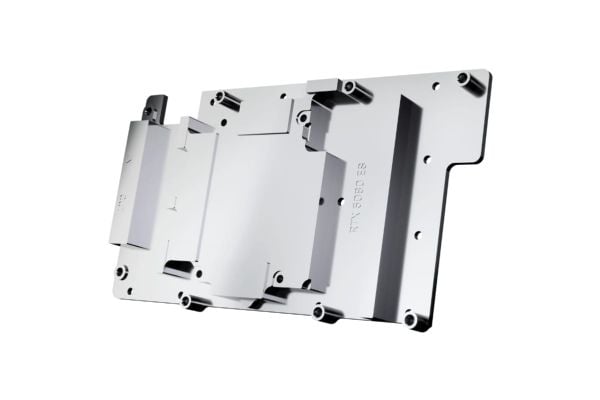 Alphacool 10262, Bakplate, Aluminium, Kromfarget, Kopper, Sort, Kromfarget, 3-Pin JST, 1/4", 60 °C