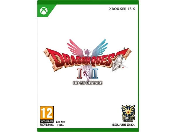 Square Enix Dragon Quest I & II HD-2D Remake, Xbox Series X, (Alla 10+), Fysiskt medium