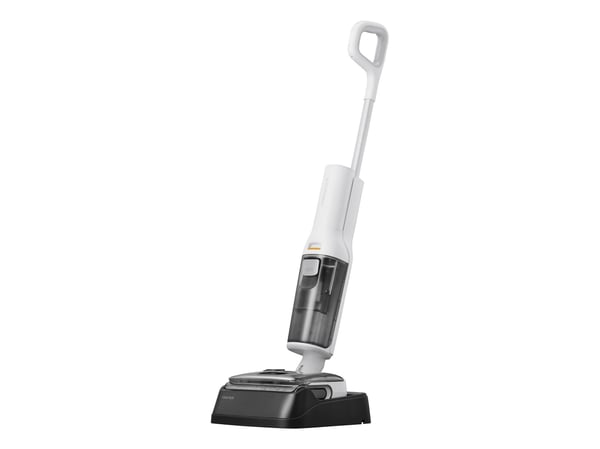 Roborock F25 RT, Skaftdammsugare, Utan påse, Vit, 0,87 l, 0,72 l, Torr&våt