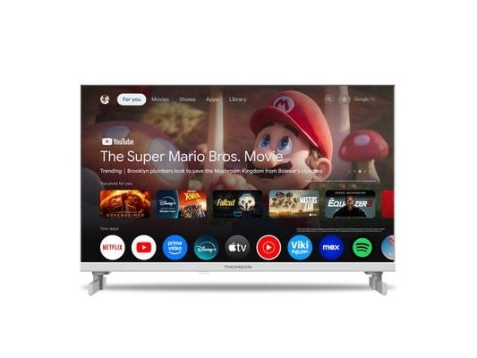 Thomson 24HG2S15CW, 61 cm (24"), 1366 x 768 piksler, LED, Smart TV, Wi-Fi, Hvit