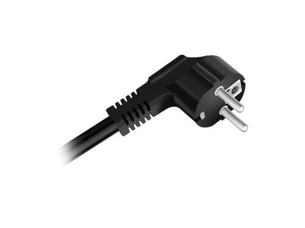 LogiLink pistorasia 3-nastainen 16A Musta 1.4m