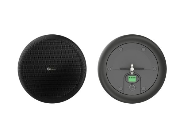 Kramer Electronics PN-6P-(B)-(SINGLE), 2-veis, Koblet med ledninger (ikke trådløs), 30 W, 68 - 20000 Hz, 8 O, Sort