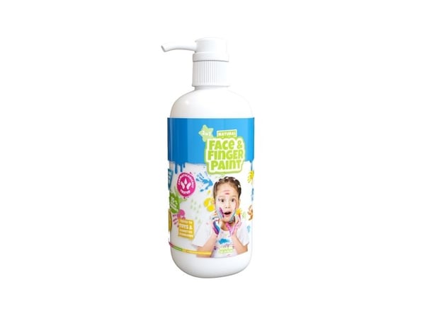 Vit flaska-dispenser 1000 ml