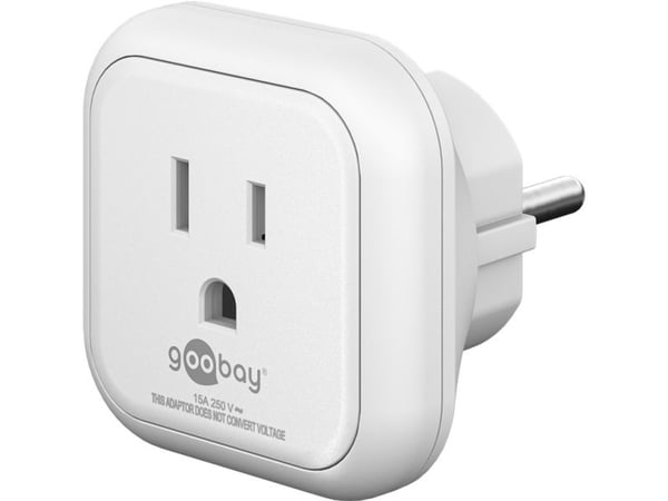 Goobay 45351, Tyyppi F, Tyyppi B, Suora, Suora, 230 V, 15 A