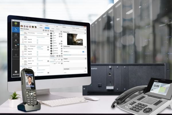 AGFEO telefonsystem ES730IT pluss 19 i hus - telefonsystem - faks