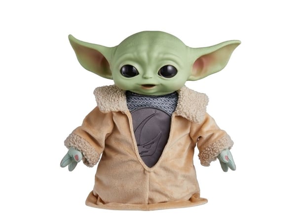 Star Wars The Mandalorian DIN GROGU plysj, Tegneseriefigur, 3 år