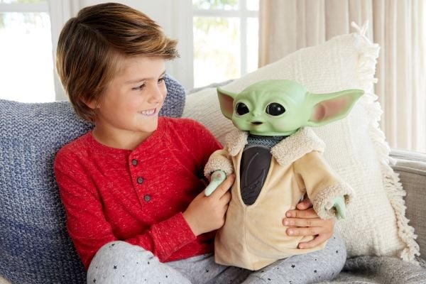 Star Wars The Mandalorian DIN GROGU plysj, Tegneseriefigur, 3 år