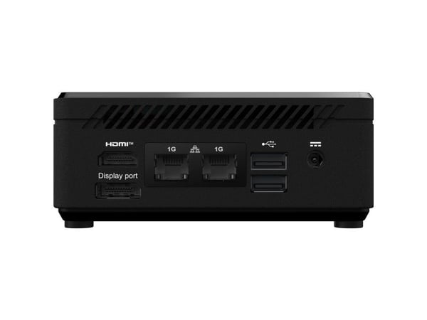 MSI Cubi N ADL S - Mini-PC - 1 inntil 3.7 GHz - UHD Graphics - Gigabit Ethernet - monitor: ingen