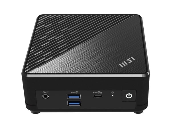 MSI Cubi N ADL S - Mini-PC - 1 inntil 3.7 GHz - UHD Graphics - Gigabit Ethernet - monitor: ingen