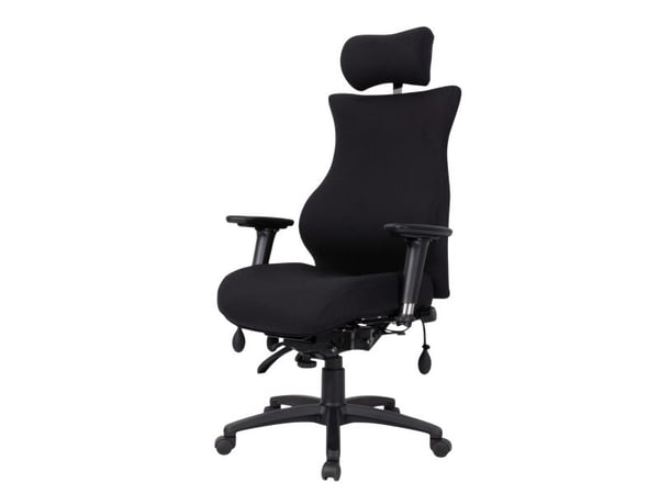 Ortopedisk kontorstol SD5, svart