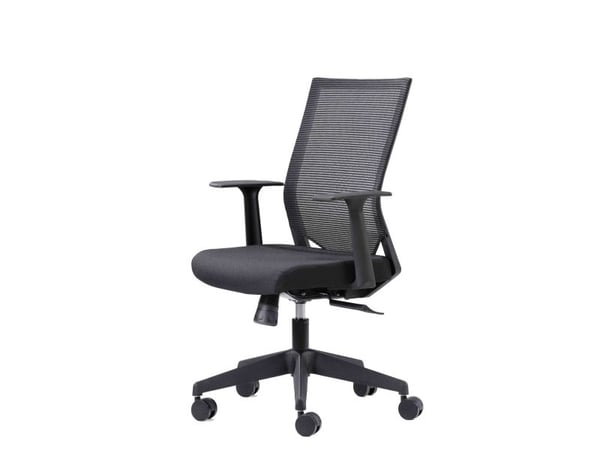 Toimistotuoli W 101 toimistotuoli, musta - ei käsinojia