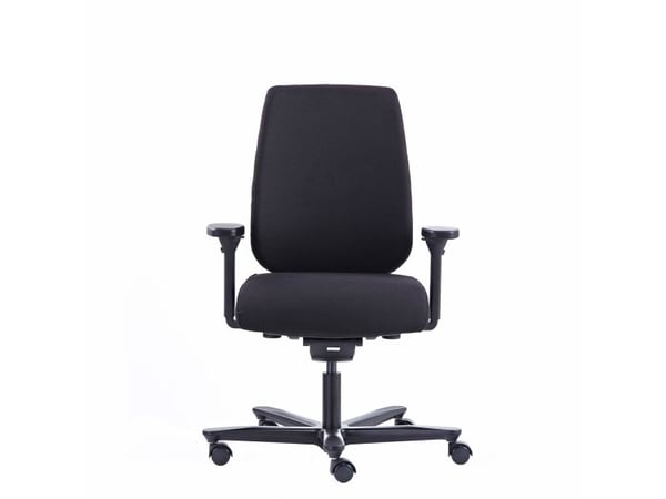 Canadian Ergo Comfort Soft kontorstol, svart - ekskl. armlener