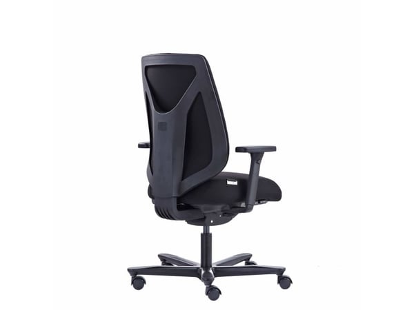 Canadian Ergo Comfort Soft kontorstol, svart - ekskl. armlener