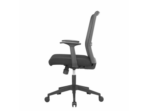 Kontorstol TX Air 3, svart - uten armlener