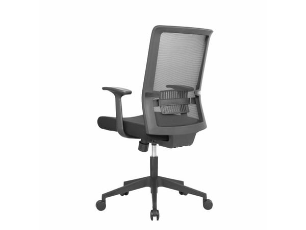 Kontorstol TX Air 3, svart - uten armlener