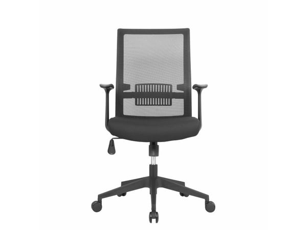 Kontorstol TX Air 2, svart - uten armlener