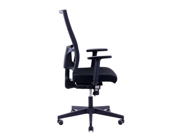 Kontorstol Sprint Air, svart, uten armlener