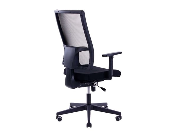 Kontorstol Sprint Air, svart, uten armlener